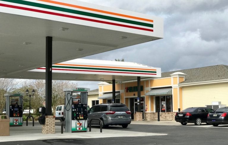 Woman arrested after found passed out at 7-Eleven in The Villages