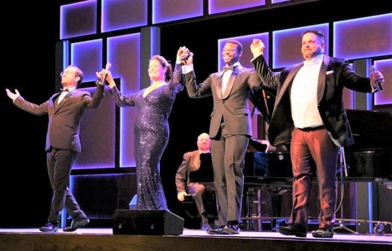 Opera Club’s ‘Three Tenors Plus One’ show makes music scholarships possible