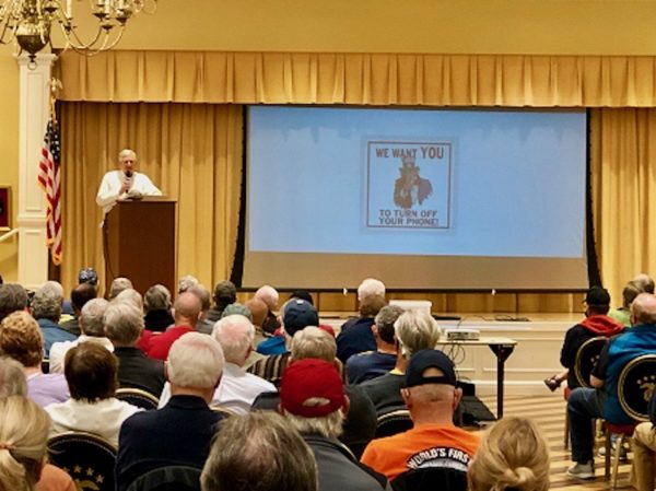 Congressman Daniel Webster spoke last week to the Straight Shooters club in The Villages