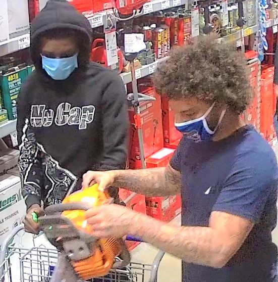 Two sought after anti-theft wires cut and chainsaws stolen from Lowe’s