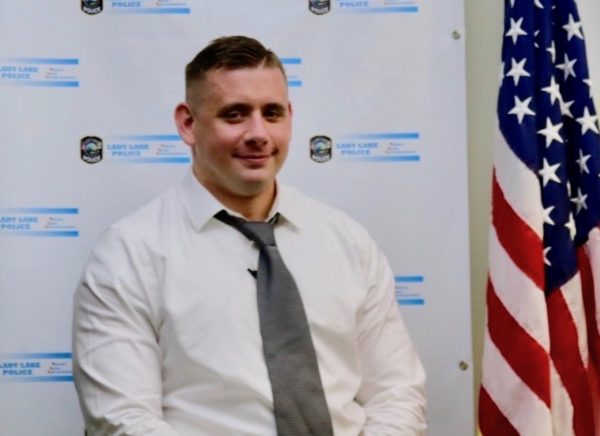 Detective Matthew Duryea has been named Officer of the Year for the Lady Lake Police Department Detective Matt Duryea has been named Officer of the Year for the Lady Lake Police Department