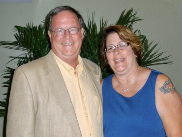 John Peters and his wife Carol