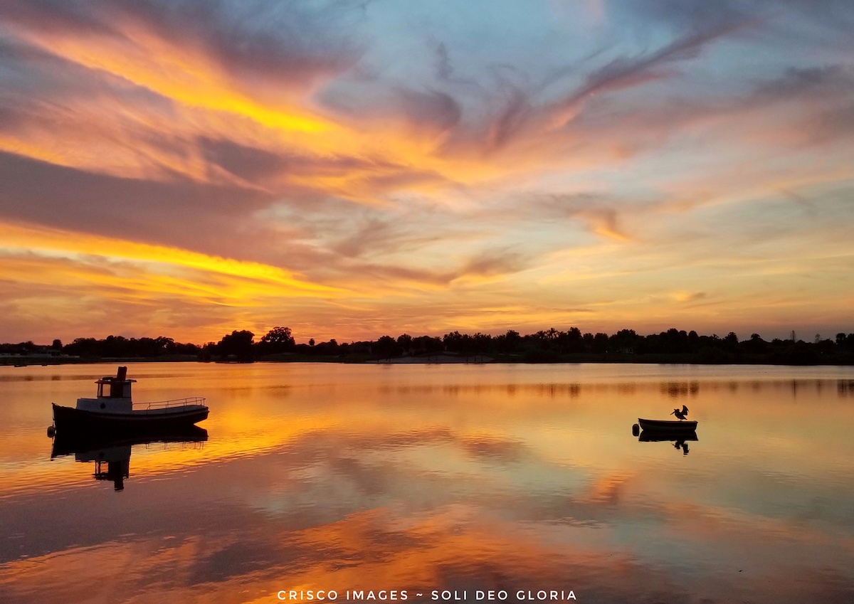 Sunset At Lake Sumter Landing