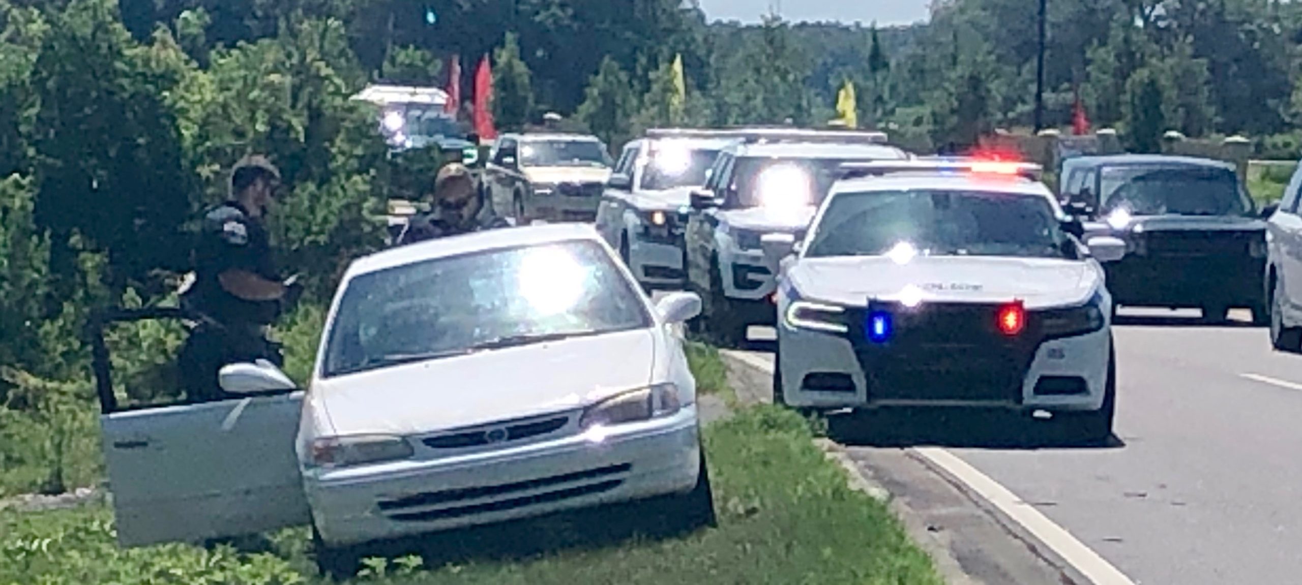 A Summerield man was arrested after a traffic stop Tuesday on County Road 466.