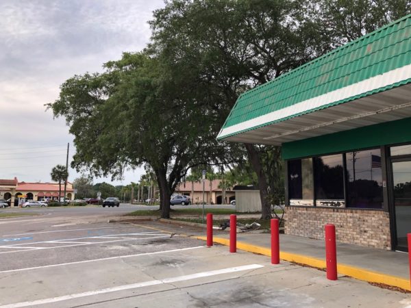 The old BP gas stationKangaroo convenience store are being replaced on the Historic Side of The Villages