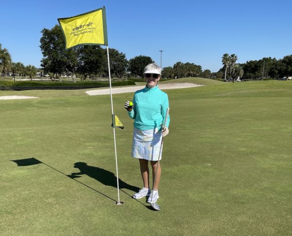Villager Patricia Masters recently got her sixth hole in one