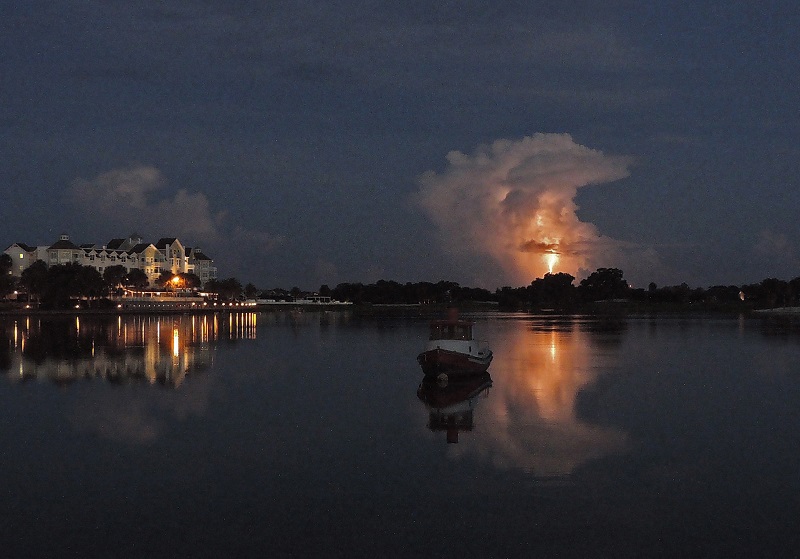 Lightning over Lake Sumter