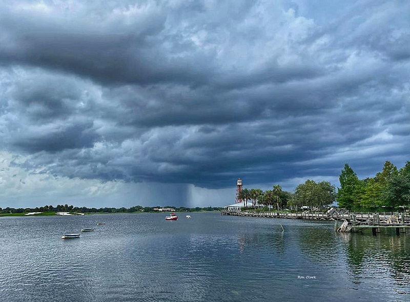 Storm Clouds Over Lake Sumter