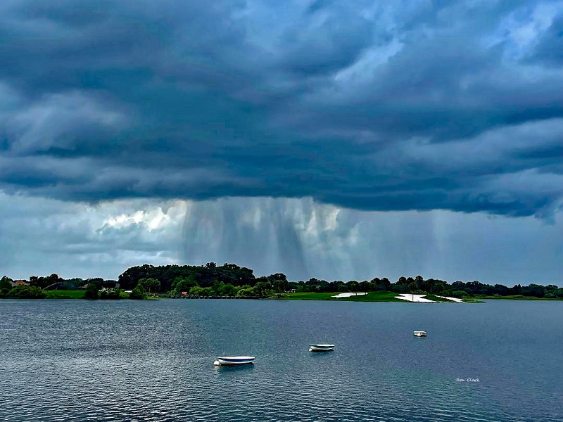 Storm Passing Over Lake Sumter