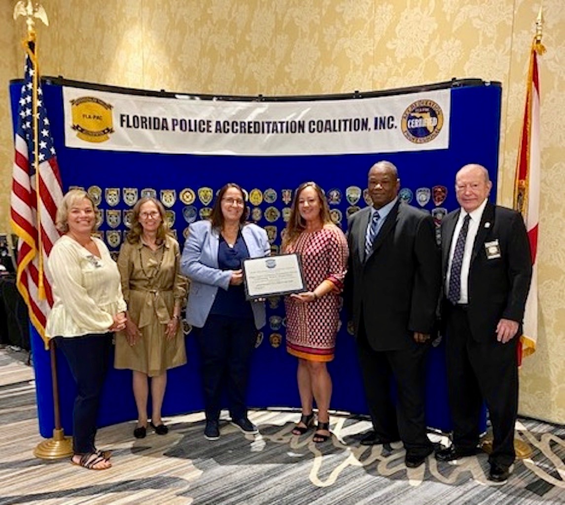 Community Watch has won accreditation through the Florida Police Accreditation Coalition Inc.