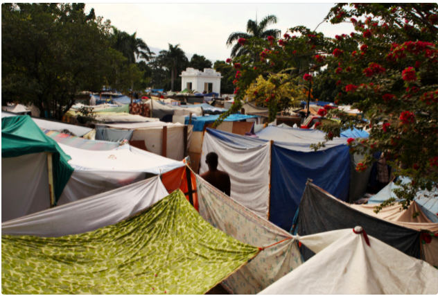 Haiti tents and tarps