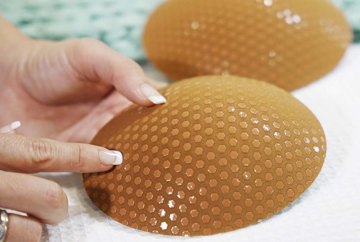 Honey Cloudz are the world's first patented removable non slip bra pad inserts.