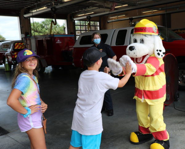 Sparky was popular with the children
