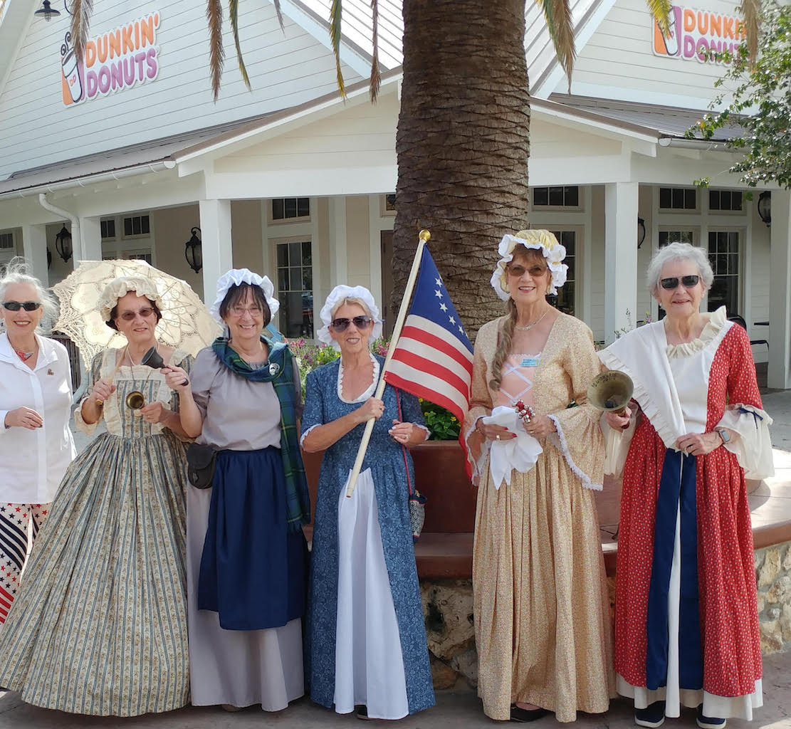 DAR members celebrated the U.S. Constituion at Brownwood Paddock Square