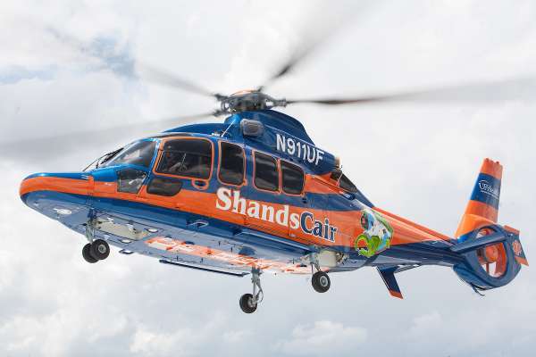 Shands Cair airlift