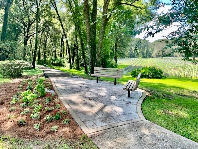 The Memory Garden at Florida National Cemetery