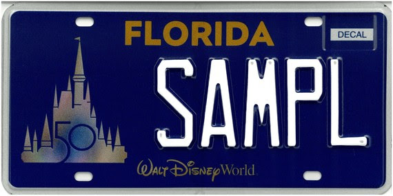 Walt Disney Specialty Plate Walt Disney Specialty Plate