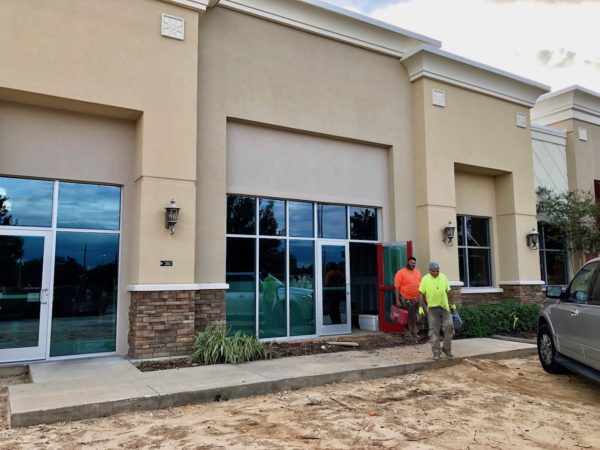 Workers have been remodeling the former Sweet Tomatoes location which will be transformed into a Chipotle restaurant Workers have been remodeling the former Sweet Tomatoes location which will be transformed into a Chipotle restaurant
