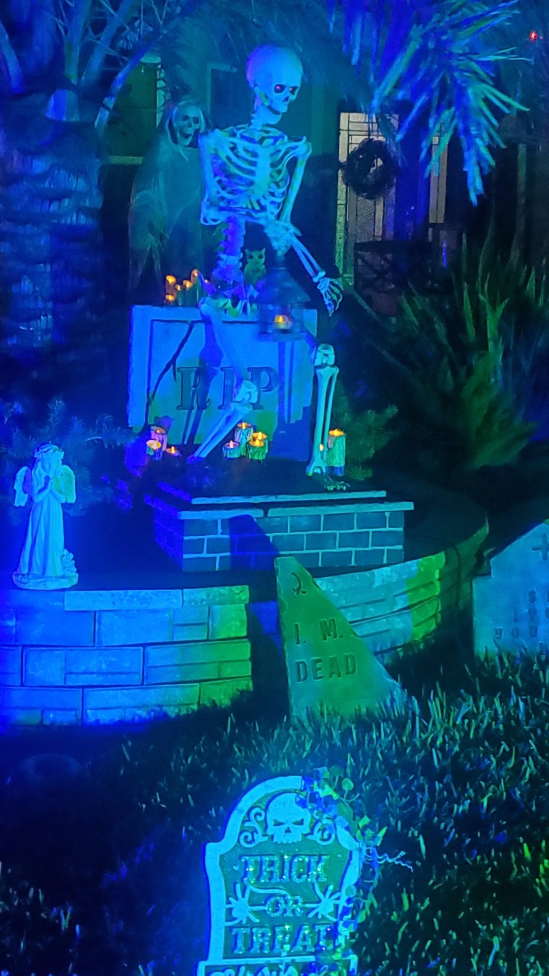 Halloween Display In The Village Of Glenbrook