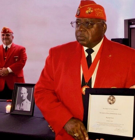 Reggie Nealy is the recipient of the Chapel of Four Chaplains Award Reggie Nealy is the recipient of the Chapel of Four Chaplains Award