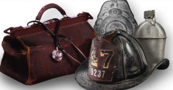 First Responders memorabilia