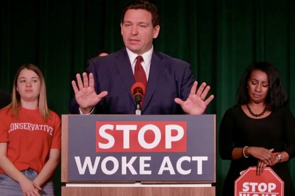 Gov. Ron DeSantis explains the threat of the Woke society. Gov. Ron DeSantis explains the threat of the Woke society.