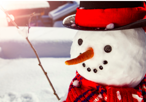 Happy snowman