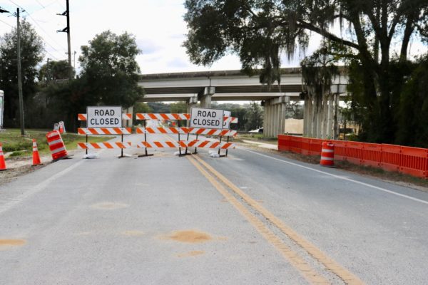 SR25 under bridge SR25 under bridge