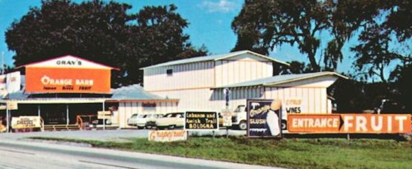 The Orange Barn an old fruit packing house on U.S. Hwy. 27441 in Lady Lake was an old Florida favorite The Orange Barn an old fruit packing house on U.S. Hwy. 27441 in Lady Lake was an old Florida favorite