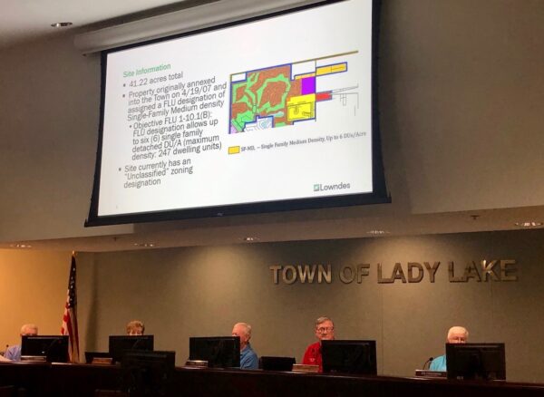 Lady Lake commissioners on Monday night listened to a presentation from attorney Tara Tedrow. Lady Lake commissioners on Monday night listened to a presentation from attorney Tara Tedrow.