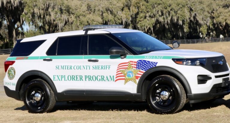 There are two specially marked patrol cars designated for the Explorer program