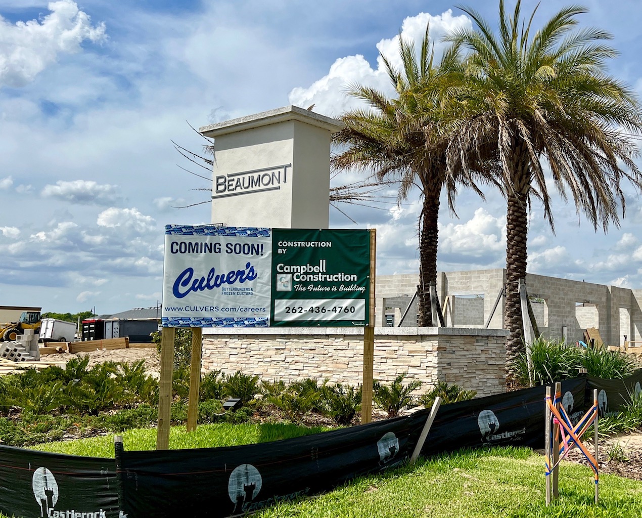 Construction expected to be completed in May on new Culver’s restaurant
