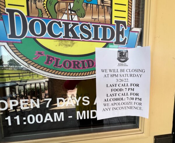 Gators Dockside in The Vllages was forced to shut down early Saturday due to a staffing shortage