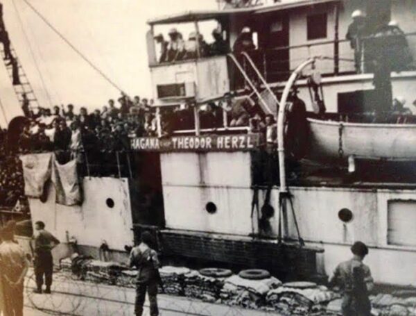 The ship Theodor Herzl carried Holocaust survivors to Israel