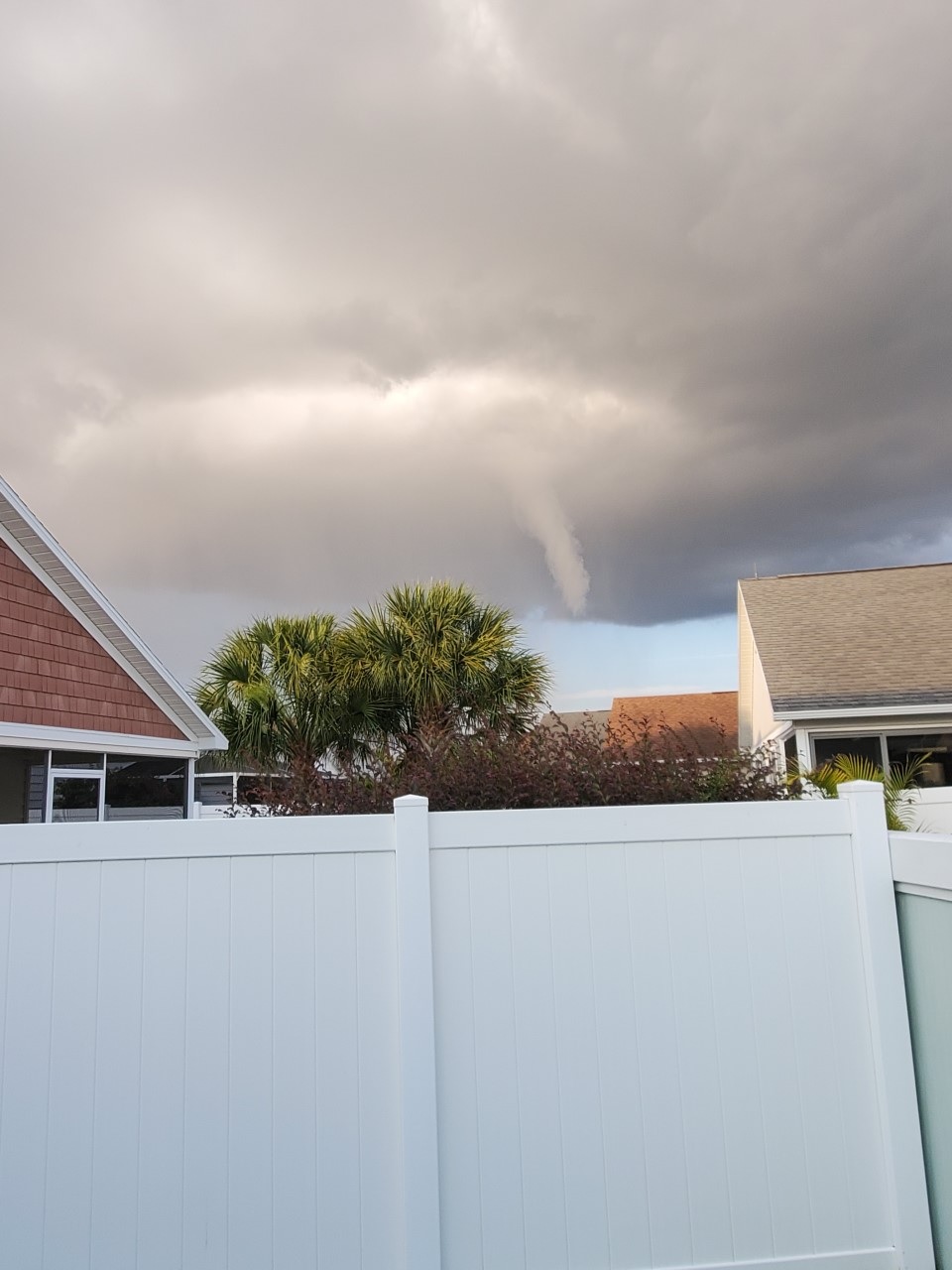 Cold Air Funnel Over Lake Sumter Landing