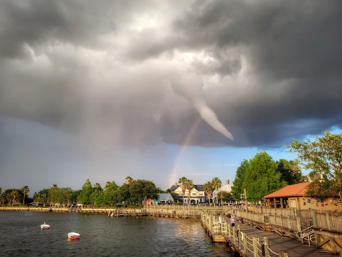 Funnel Cloud Spotted Near The Villages