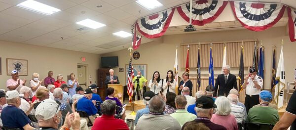 The Korean War veterans were honored Wednesday at the American Legion in Lady Lake