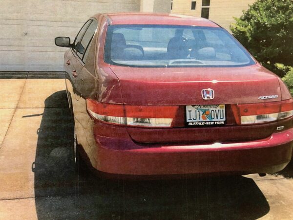 This car in the driveway at 1607 Arial Place in the Village of Sunset Pointe was reported to Community Standards