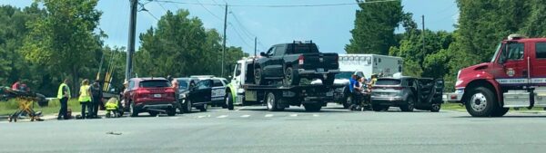 A multi vehicle accident occured Wednesday afternoon at Rolling Acres Road at County Road 466 A multi vehicle accident occured Wednesday afternoon at Rolling Acres Road at County Road 466