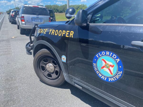 The Florida Highway Patrol stopped the silver Ford Explorer on I 75 in Sumter County.