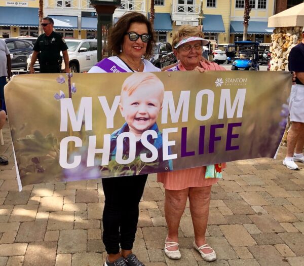 The pro life rally was held Saturday at Lake Sumter Landing