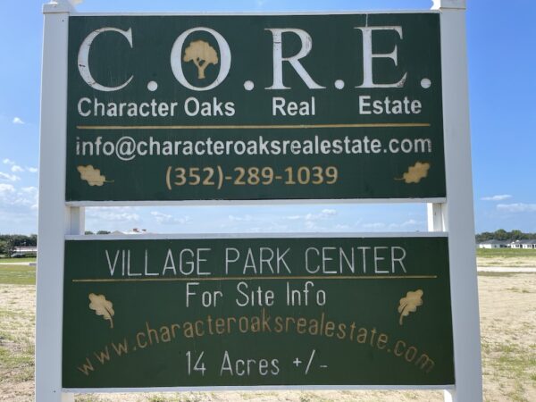The property had been listed by Character Oaks Real Estate or C.O.R.E.