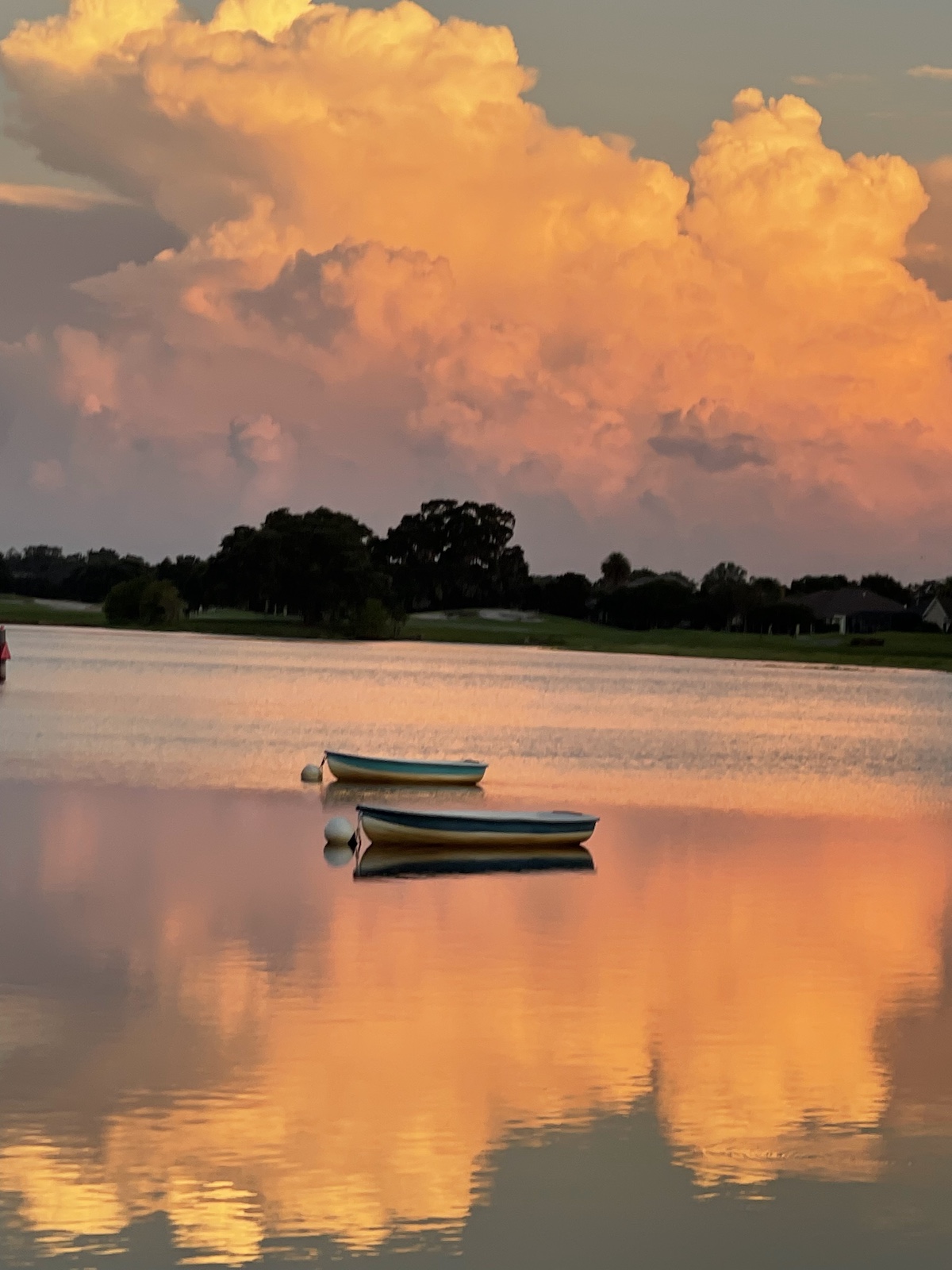 Sunrise At Lake Sumter Landing In The Villages