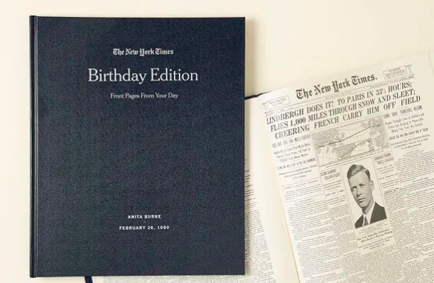 The New York Times birthday book