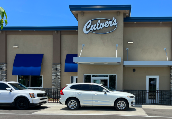 The drive up lane has been doing a brisk business at the new Culvers restaurant