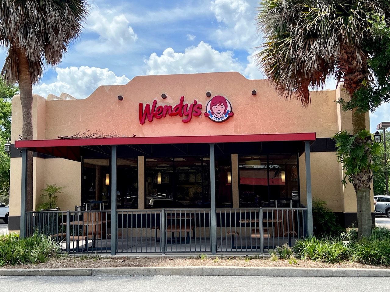 Wendys restaurant on Bichara Boulevard in The Villages