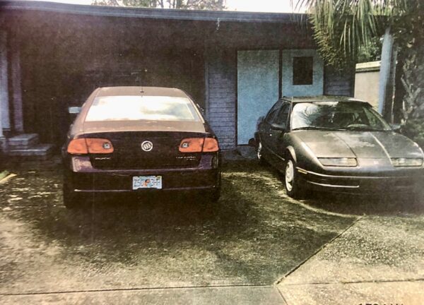 These vehicles have been left by a daughter in the driveway of her dead mothers home in The Villages