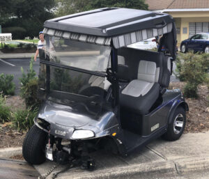 Charles Vanderford golf cart