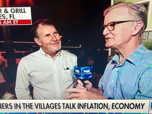 Gary Lester of The Villages was interviewed by Steve Doocy