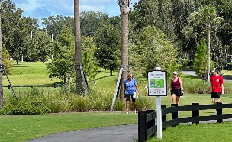 Golfers were escorted Friday morning from the Putt Play course which was closed